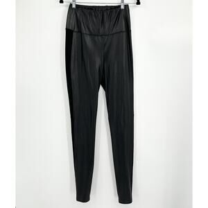 Wilfred Free Aritzia Faux Leather Two Tone Daria Pant Size Medium M